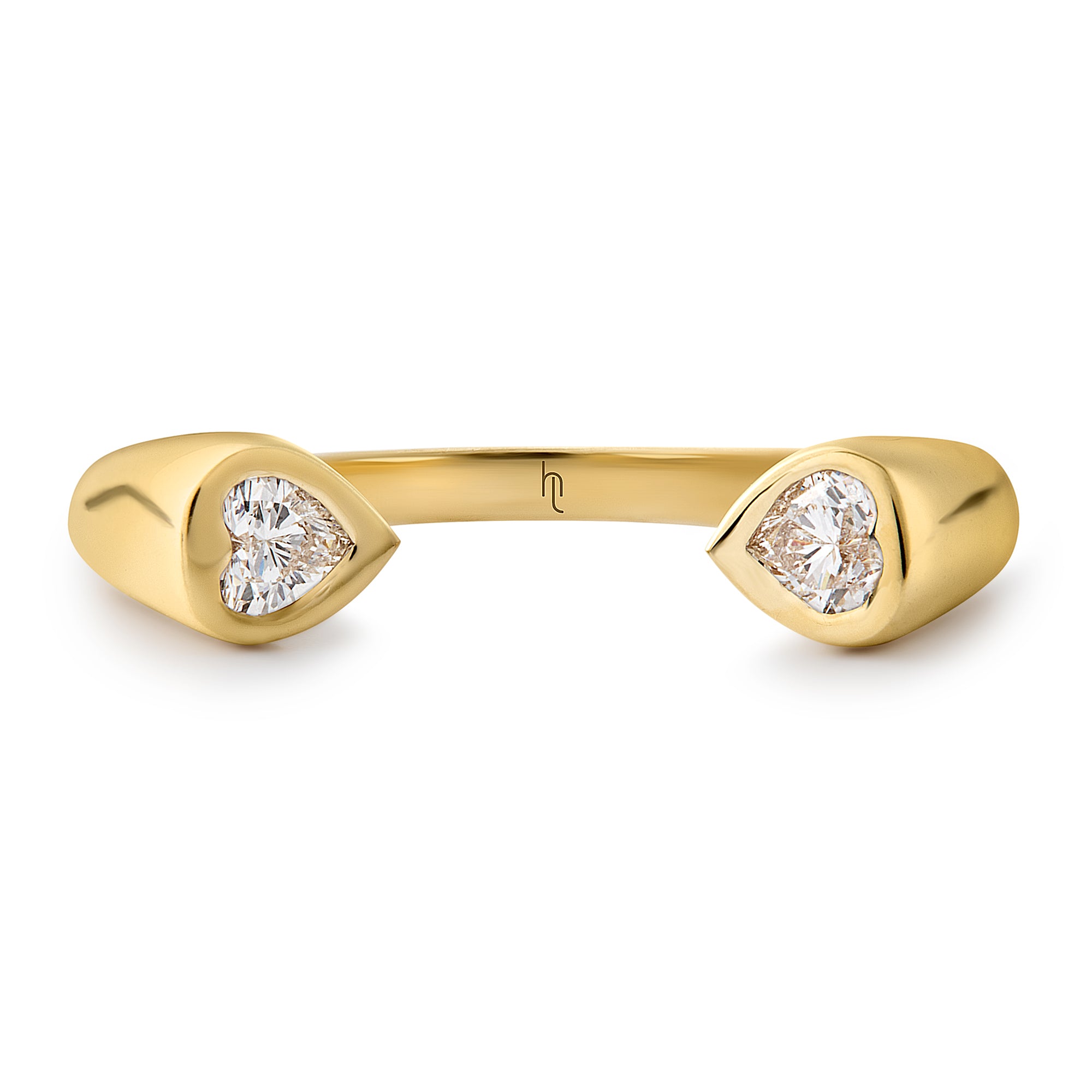 The Love Tube Ring with Diamond image 0