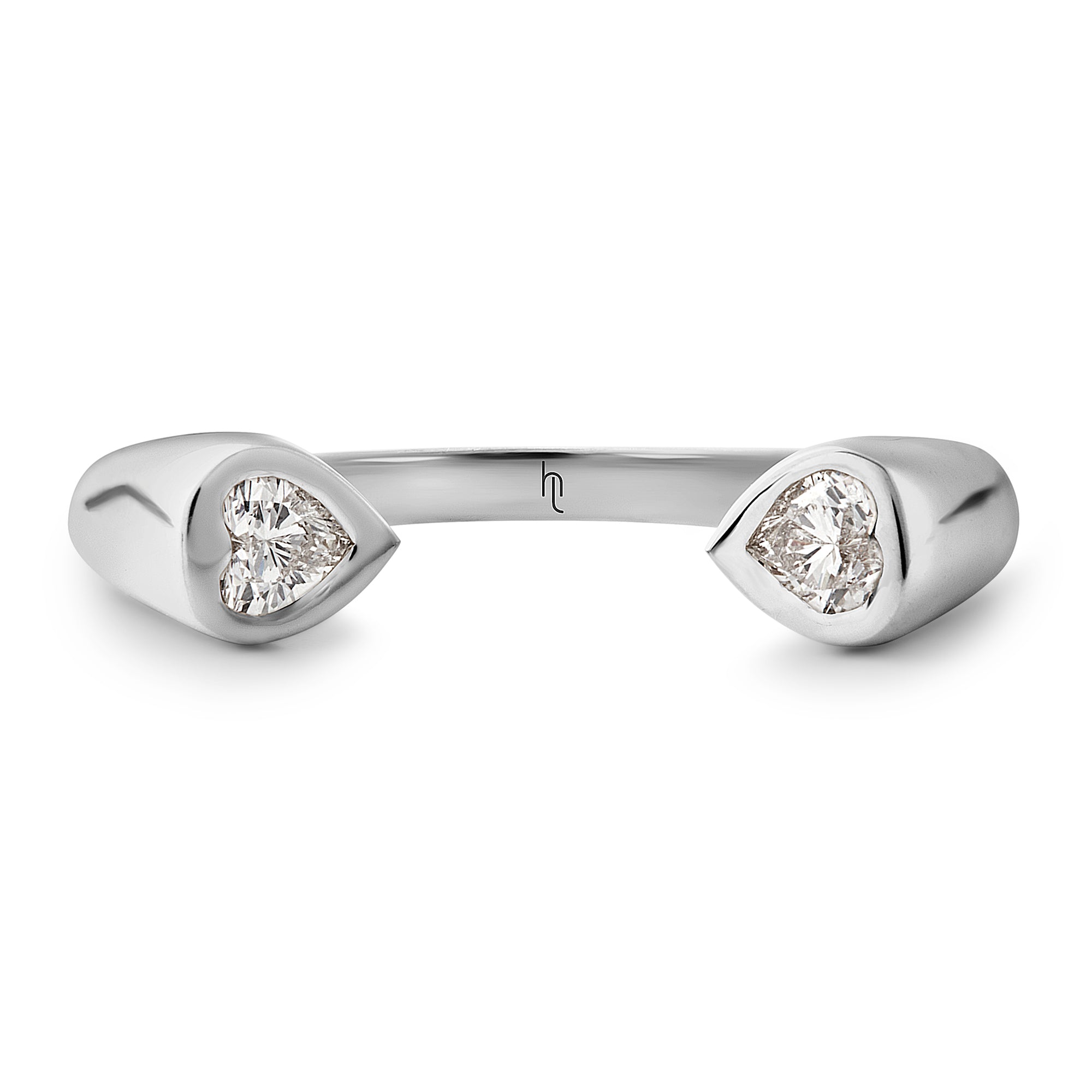 The Love Tube Ring with Diamond image 0